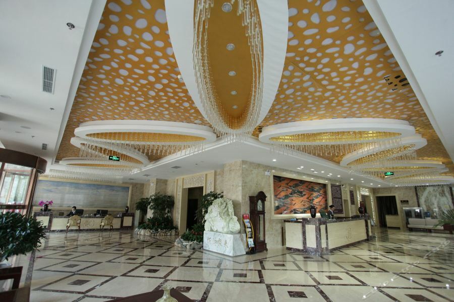Weihai Happy Hot Spring Hotel Exterior foto